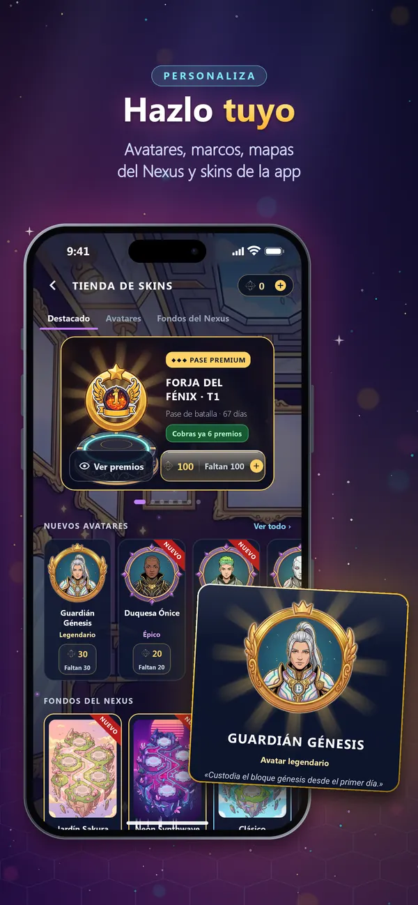 Hazlo tuyo: captura de Equity Game en la App Store