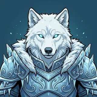 Lobo glacial, avatar de Equity Game